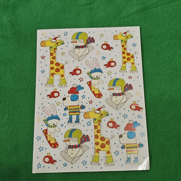 CH4:  Christmas Sticker Bundle  - 11 Sheets - American Greetings Hallmar… - Picture 7 of 13